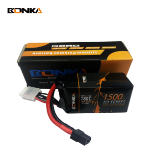 BONKA FPV 1500mAh 180C 4S Ultra Series Racing LiPo